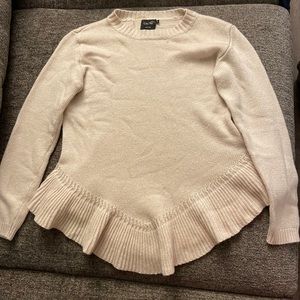 Cliche Peplum Sweater Size Petite Medium